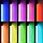 LED - освітлювач, відеосвітло, жезл RGB - Rainbow Stick Light 50 см з вбудованим АКБ та пультом, фото 8