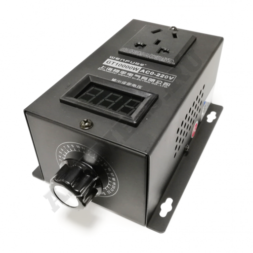 Регулятор електричного тена - до 5 кв з дисплеєм, аналогове управління