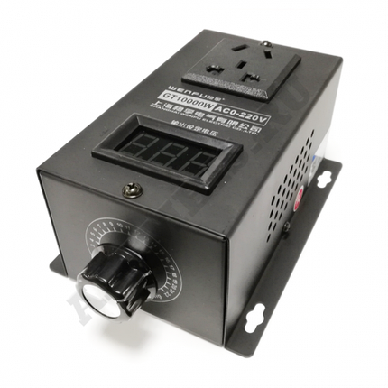 Регулятор електричного тена - до 5 кв з дисплеєм, аналогове управління, фото 2