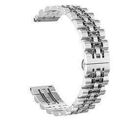 Металевий ремінець Primolux Steel Link для годинника Huawei Watch GT2 42mm / GT3 42mm - Silver