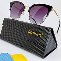 Молодіжні окуляри жіночі Consul Polaroid від сонця стильні брендові модні поляризаційні сонцезахисні окуляри
