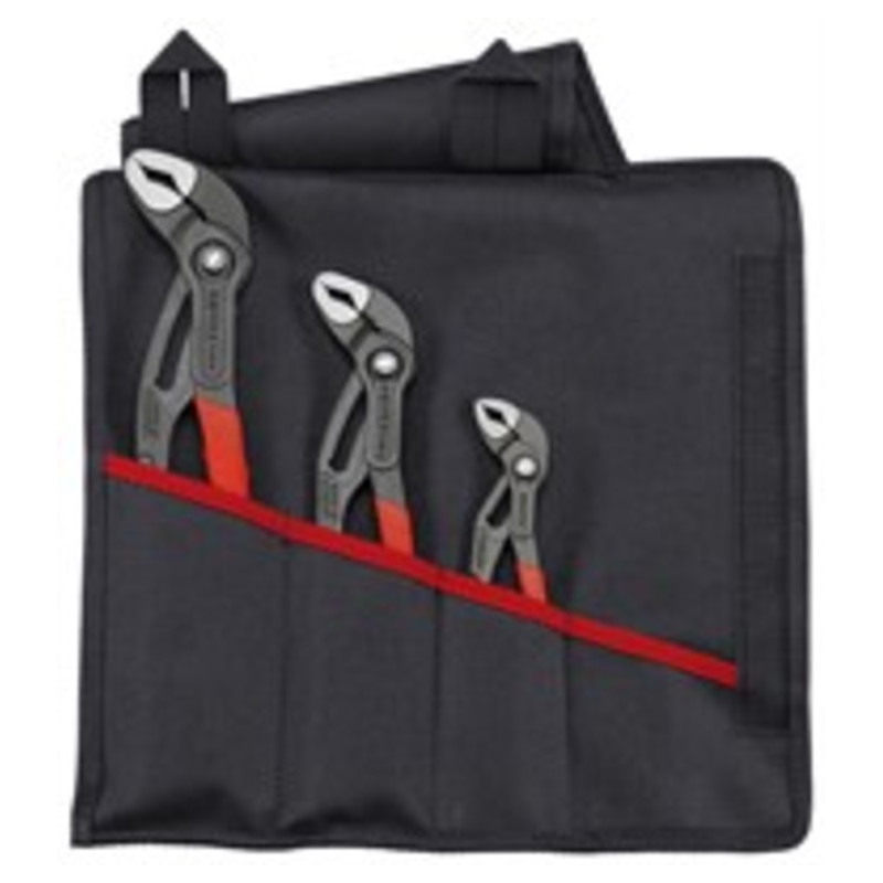 Набір сантехнічних ключів Cobra® (3 шт.) Knipex 00 19 55 S9 (Німеччина)