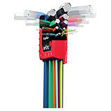 Набір шестигранних штифтових ключів із сферичною головкою ErgoStar 9 шт. Wiha 41979_WH (Німеччина), фото 3