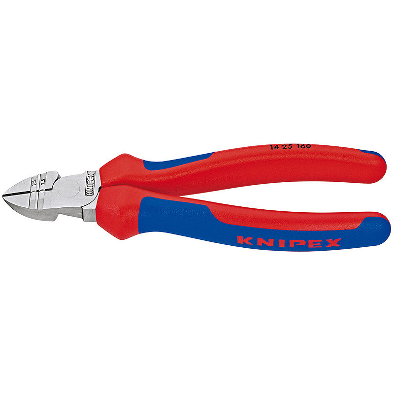Бокорізи для видалення ізоляції Knipex 14 25 160 (Німеччина), фото 1