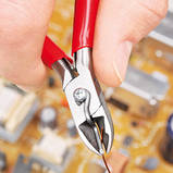 Кусачки бокові для електроніки Knipex 77 11 115 (Німеччина), фото 2