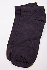 Однотонні чоловічі шкарпетки чорного кольору 167R205-1