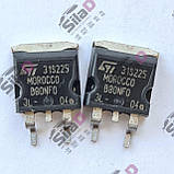 Транзистор 80NF03L-04 STB80NF03L-04T4 STMicroelectronics корпус D2PAK TO-263-3, фото 3