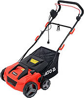 Культиватор ґрунту електромереж 230 В/1800 Вт, зона оброблення.- 380х 12 мм/ змінні вали Yato YT-84840 (Польща)