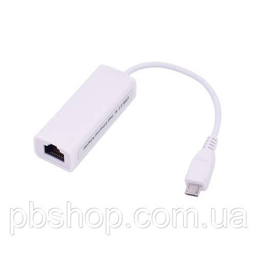 MicroUSB мережева карта RJ45 Ethernet для Android