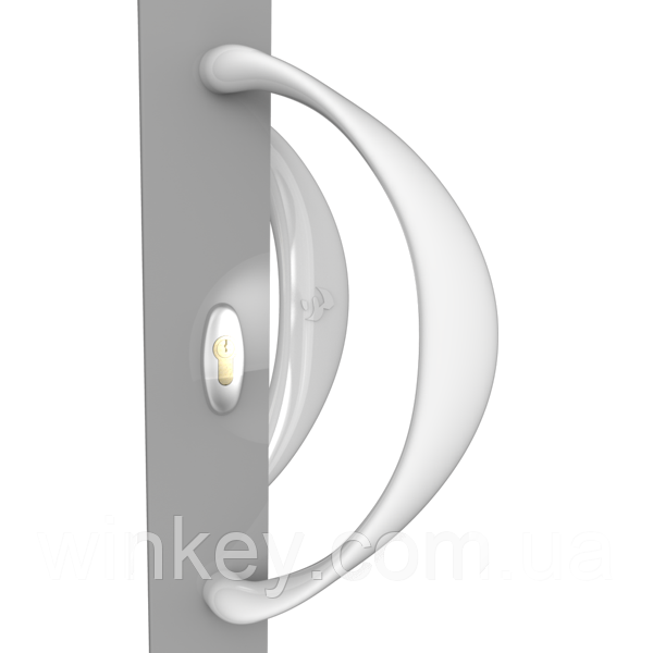 Ручка для дверей STUBLINA 1038.00.310 дуга 350 мм белая