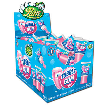 Жуйки Lutti Tubble Gum Tutti тутті-фрутті, 36шт/уп