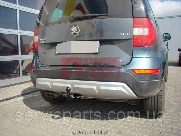 Польський фаркоп на Skoda Yeti 2009-2018 (Шкода Єті)