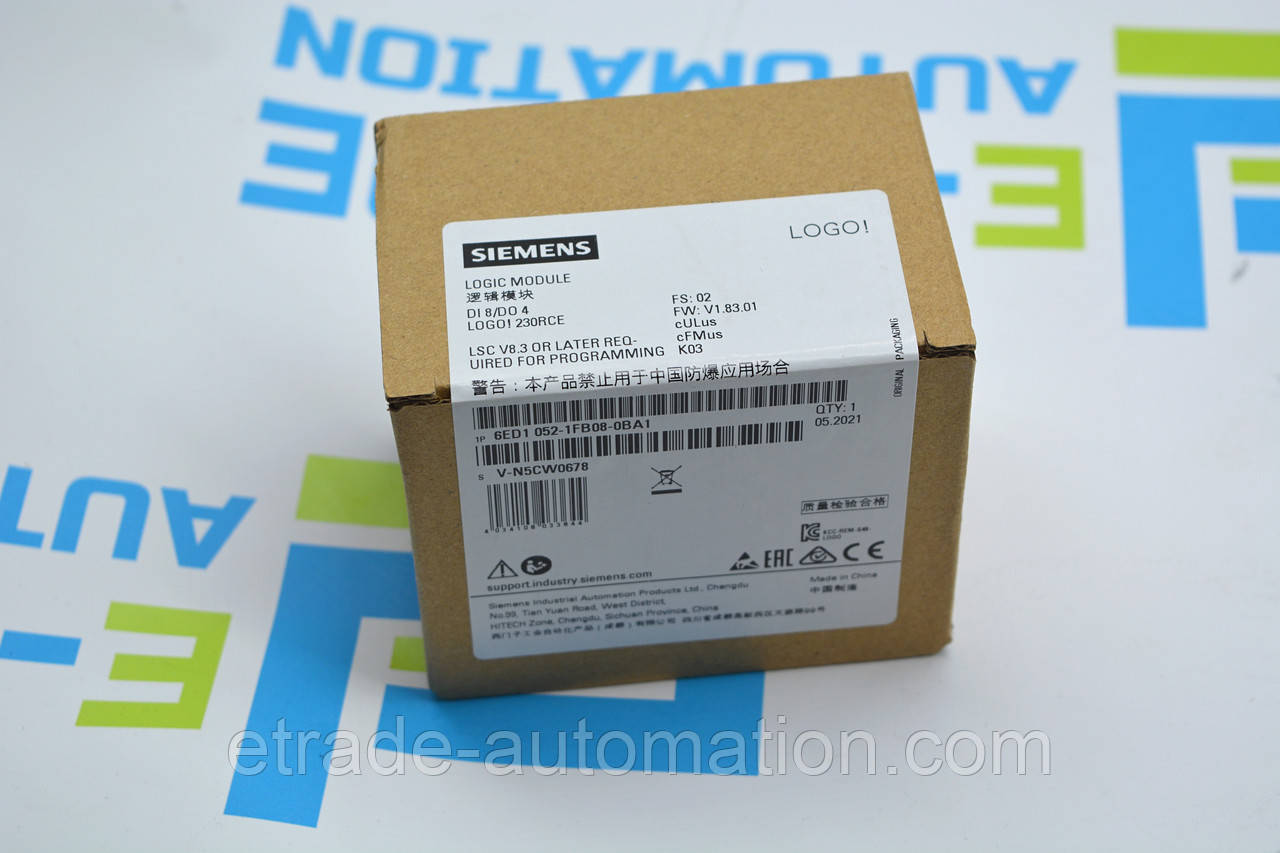 Модуль Siemens 6ED1052-1FB08-0BA1