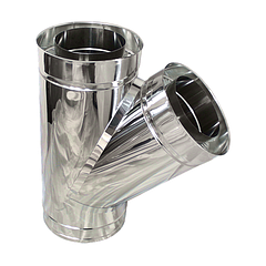 Трійники 45°