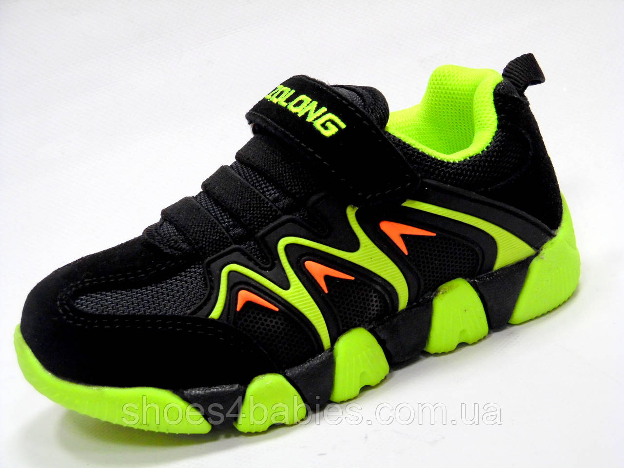 Дитячі замшеві кросівки для хлопчиків тм ZOLONG, розмір 26 - 16,5 см