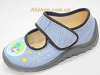 Детская текстильная обувь, тапочки, мокасины, сандали для мальчика тм"Waldi", размеры 21,25.
