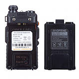 Рація Baofeng UV-5R комплект 2 шт., UHF/VHF, 8 Вт, 1800 мА·год + Гарнітура + Ремінець на шию Mirkit, фото 6