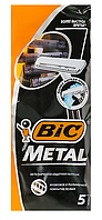 Станок для гоління "Metal", 5 шт. Bic