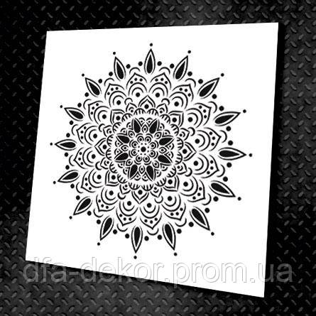 Трафарет DFA многоразовый Круглый узор 60 для штукатурки и краски 0,3 ...