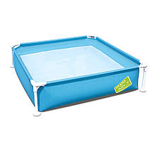 Каркасний басейн Bestway 56217, 122 х 122 х 30.5 см, блакитний