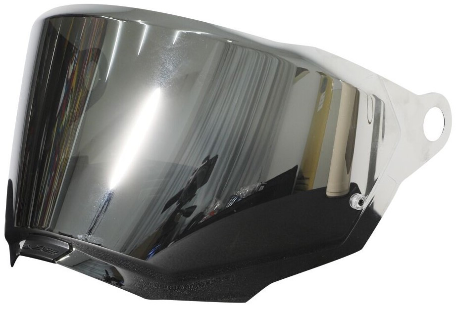 Візор для мотошлемів LS2 MX701 Iridium Silver, срібний