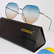 Сонцезахисні окуляри жіночі Consul Polaroid градієнтні сонячні стильні брендові модні поляризаційні окуляри