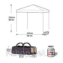 Тент-шатер KingCamp GAZEBO M(KT3051) GREEN, фото 3