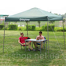 Тент-шатер KingCamp GAZEBO M(KT3051) GREEN, фото 5