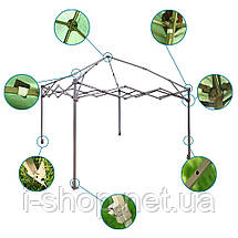 Тент-шатер KingCamp GAZEBO M(KT3051) GREEN, фото 6