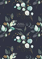 Зошит для записів, інтегр. обкл., А4, 80арк., у клітинку, кремовий блок, 70г/м2, мат. ламінація, MonAmi ШКОЛЯРИК