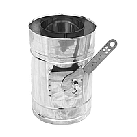 Регулятор тяги-сендвіч ø250 мм 0,5 мм Нерж/Нерж Версія-Люкс (11243)