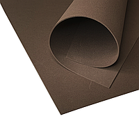 Фоаміран EVA 2мм коричневий 50х50 см кольоровий матеріал для творчості, оформлення фотозон, костюмів косплей