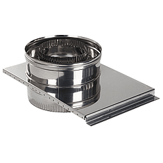 Шибер-сендвіч ø120 мм 0,5 мм Нерж/Нерж Версія-Люкс (11255)