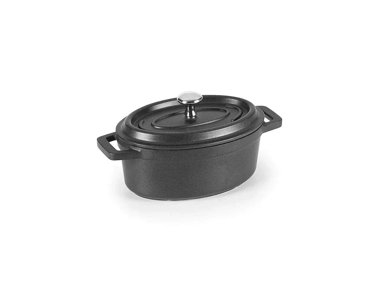 Каструля з кришкою з антирпигарного покриття 12х8, 5 см, 0,25 л.