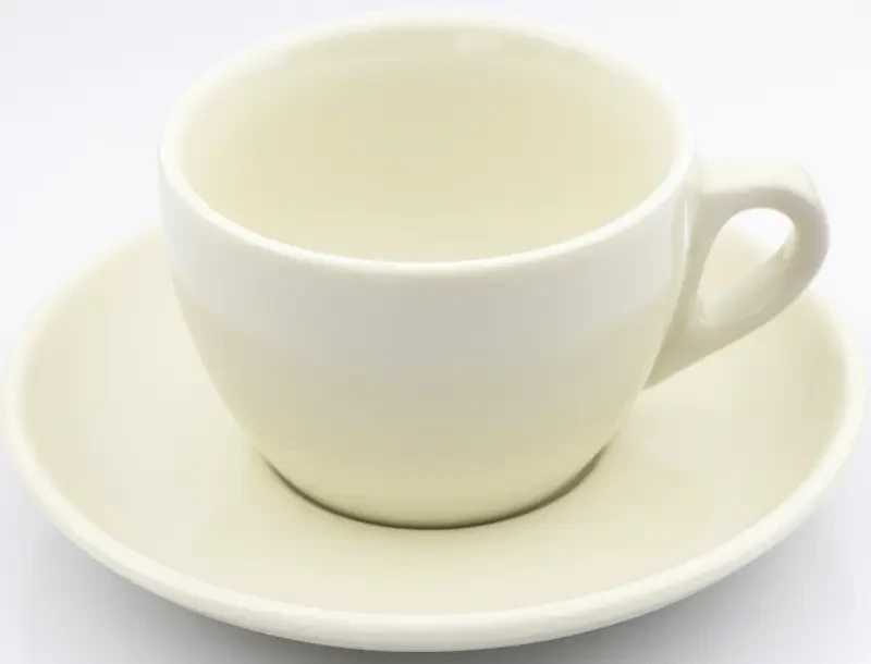 Набір 2 предметів (чашка cappuccino Verona колір Ivory 180 мл із блюдцем) серія "Verona" 21266, фото 1