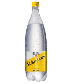 Газований напій Schweppes Zero Sugar 1L