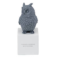 Статуетка "Owl" 30 см, сіра 8924-013  1 шт.