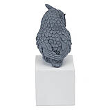 Статуетка "Owl" 30 см, сіра 8924-013 1 шт., фото 2