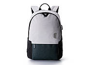 Рюкзак для ноутбука 15.6 BAGSMART серый в школу (BM0301008A008) LL