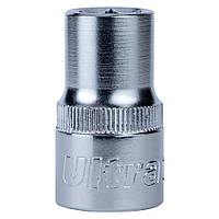 Насадка шестигранная короткая 1/2" 12мм CrV ULTRA (6070122)