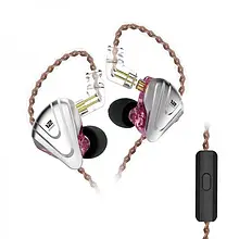 Bluetooth-гарнітура KZ ZSX Purple з мікрофоном (F00247606)