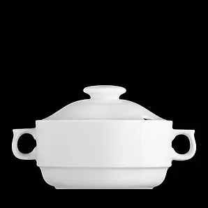 Супник 1800мл. фарфоровий, білий Praha, G.Benedikt