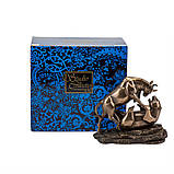 77493A1 Статуетка "Сутичка ведмедя та бика" 16см. 77493A1 1 шт., фото 3