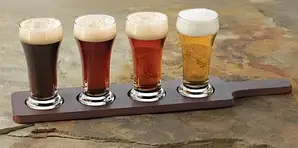 Підставка для дегустації пива на 4 келихи 177 мл. (Для 911923) Beer samplers, Libbey