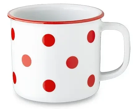 Чашка 350 мл серія "Rote Punkte" Retro mugs REB0635-X9132, фото 1