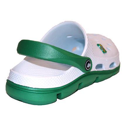 Сабо жіночі Brazil Jose Amorales біло-зелені, фото 3