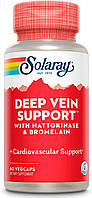 Solaray, Deep Vein Support (60 капс.), для вен, от варикоза