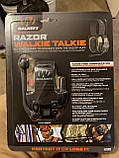 Walker's Razor Walkie Talkie. Рація, зв'язок до 3 км. Рація блютуз Резор, Bluetooth. Оригінал із USA., фото 6