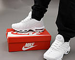 Чоловічі кросівки Nike Air Max Tn plus "White" літні весна-осінь. Живе фото. топ. Чоловічі Nike, фото 5