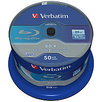 Диск BD Verbatim 25Gb 6x Cacke 50шт Datalife (43838)